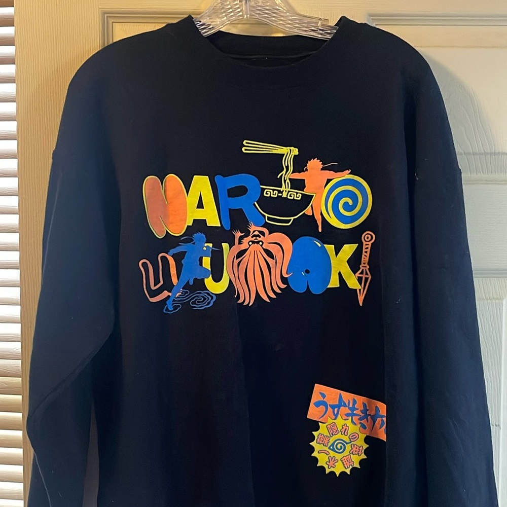 Sweater Crew Neck - NARUTO SHIPPUDEN - Unisex Size Large